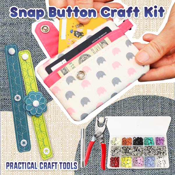 ButtonCraft™ I DIY Snap Buttons Kit